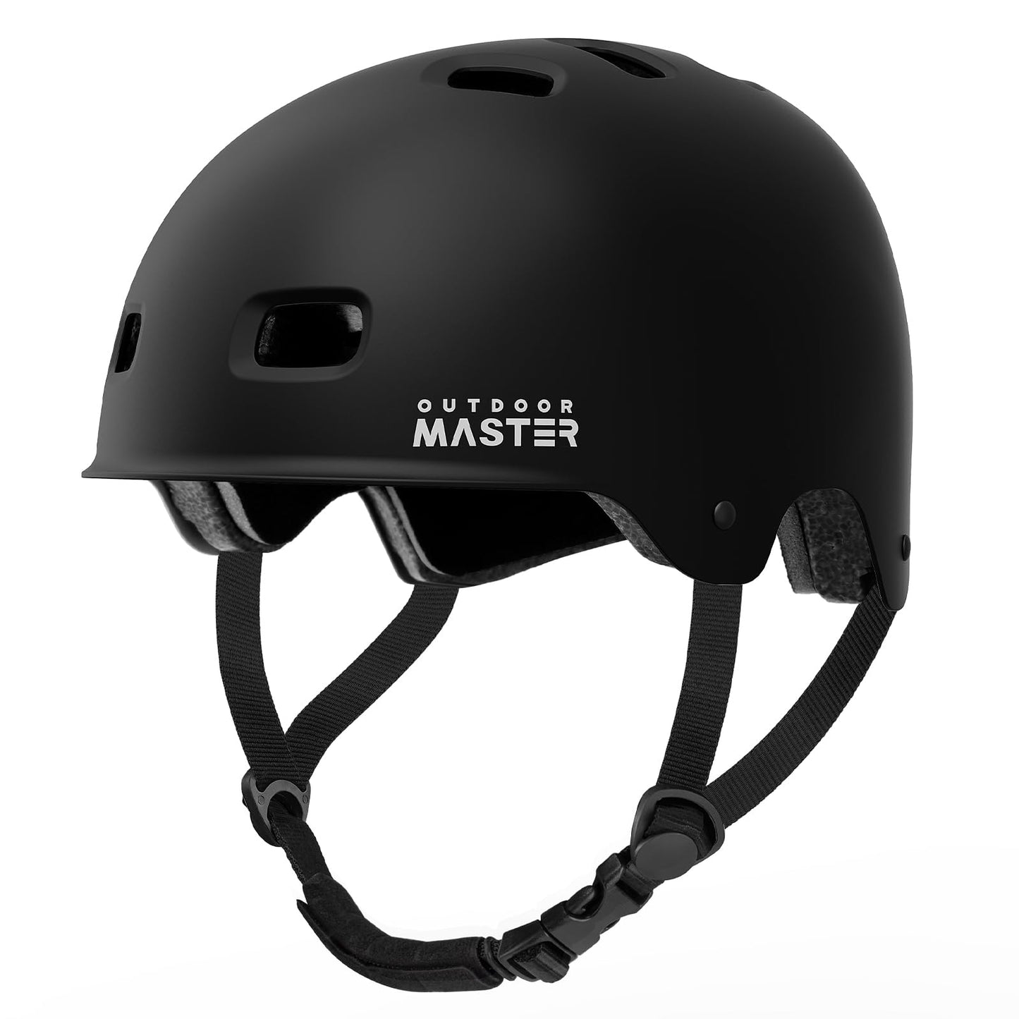 OutdoorMaster Skateboard Cycling Helmet-Beetles Snug,Bike Helmet for Adults, Youth & Kids-Two Removable Liners Ventilation Multi-Sport Commuter Scooter Roller Skate Inline Skating Longboard