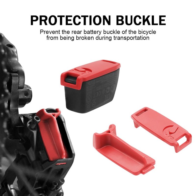 Suitable for: SRAM eTap AXS, Battery Protection Buckle, Front and Rear derailleur Protection Cover, AXS Fivela Lifting seat Pole Protection Cover (Mixed Packaging)