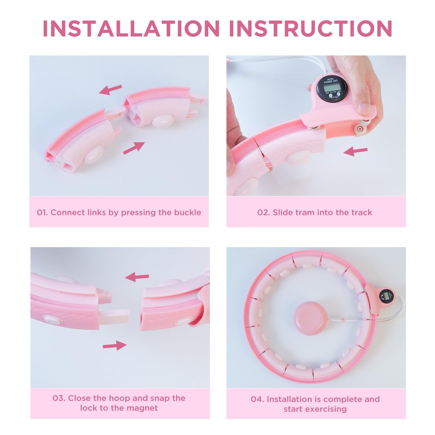 Humixx Infinity Hoop max-FS-Mini, Pink