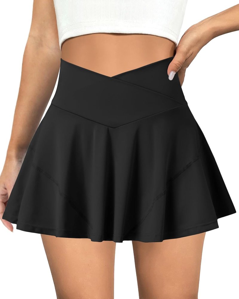 Tennis Skirt for Women - High Waisted Golf Skirts with Pockets | Athletic Pleated Design