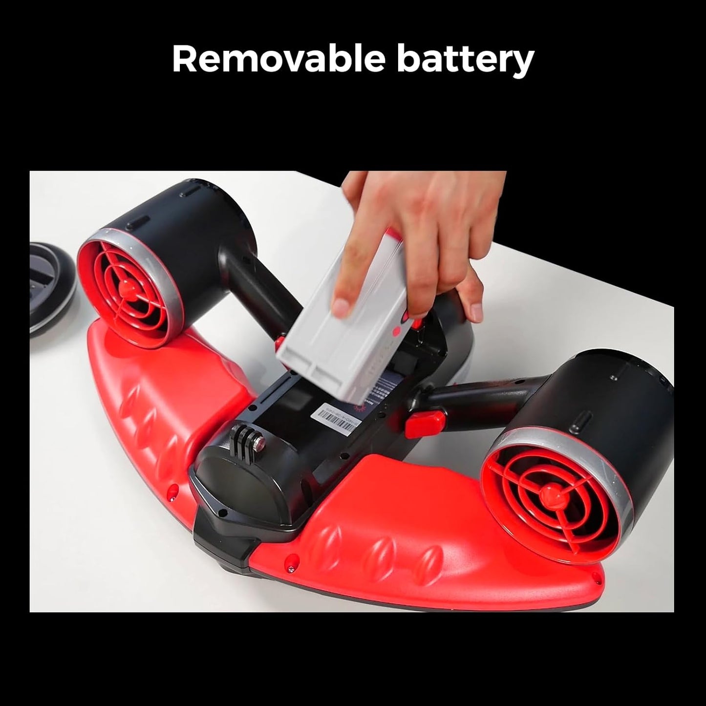 Sublue Navbow Plus Smart Underwater Scooter - Dual Motors, 3 Speed Gears, 4.47mph | 60 Min Battery Life, 131ft Diving Range