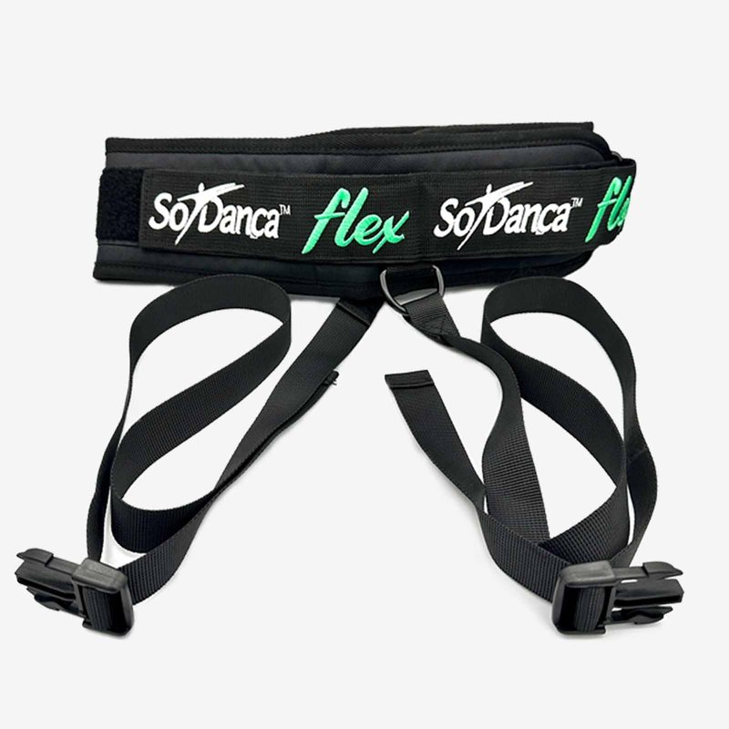 So Danca Flex Band AC30 | Hands-Free Dance Stretching and Strengthening Device for Foot, Ankle & Turnout Training | Adjustable Resistance Bands