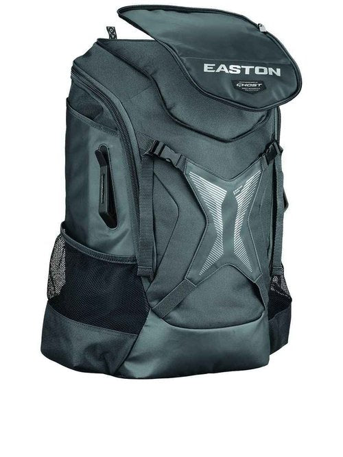 Easton | GHOST NX Backpack Bag Series | Adult | Team Logo Embroidery Panel | Charcoal