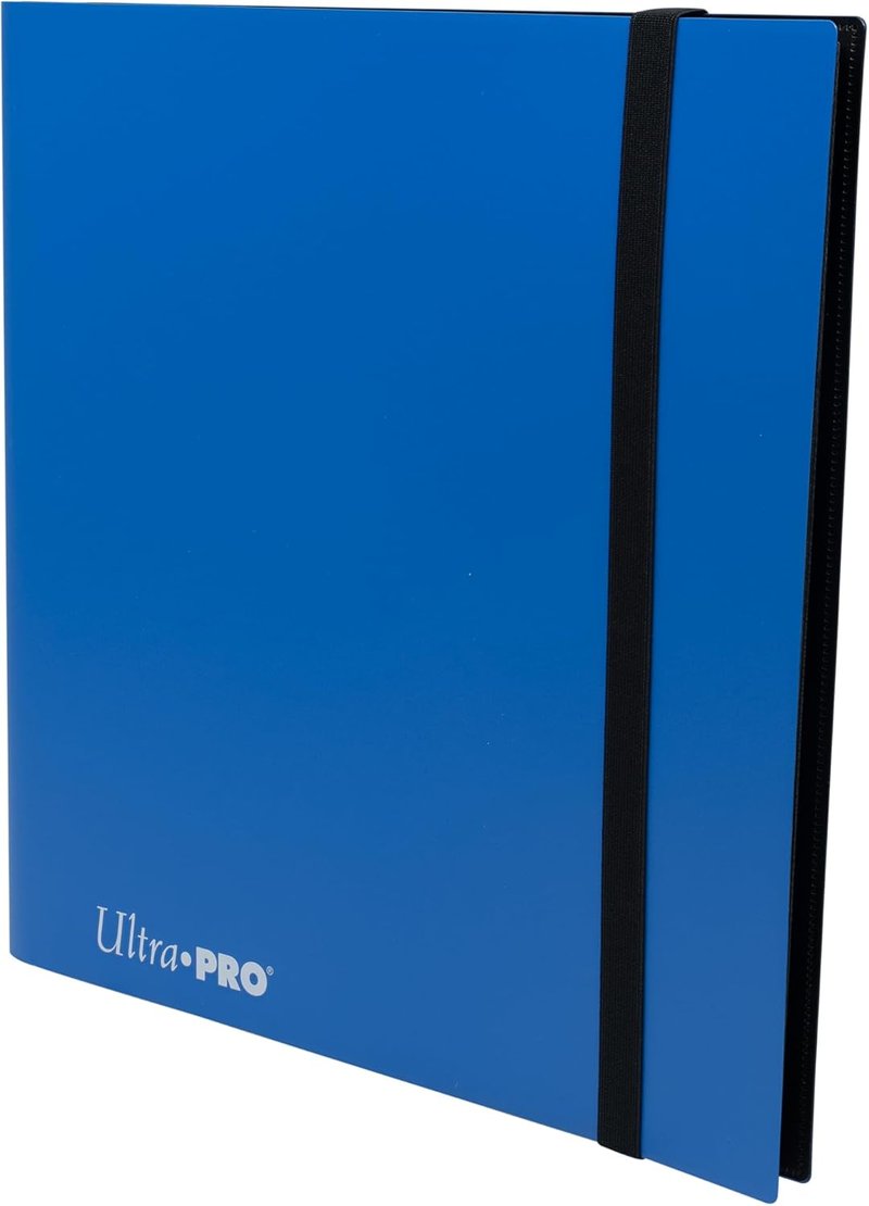 Eclipse 12-Pocket PRO-Binder - Pacific Blue Card Holder for 480 Standard Size Collectible & Gaming Cards