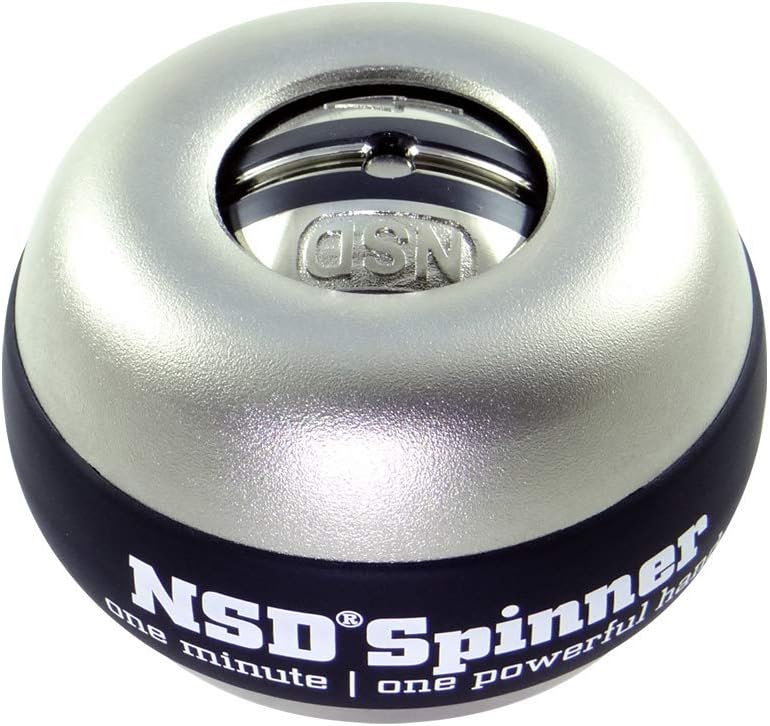 NSD Power Sterling Spinner - Titan Roll'n Spin Hand Exerciser for Grip Strength