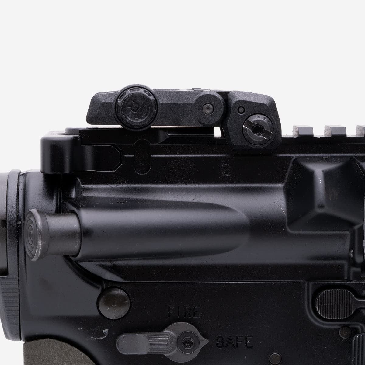 Magpul MBUS 3 Flip-Up Backup Iron Sights, Black, Back Sight
