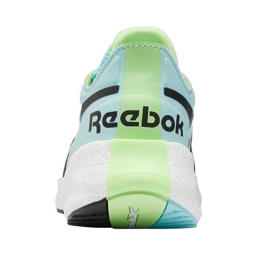 Reebok Women's Floatride Energy Symmetros Running Shoe - Color: Digital Glow/Chalk Blue/Neon Mint - Size: 6.5 - Width: Regular