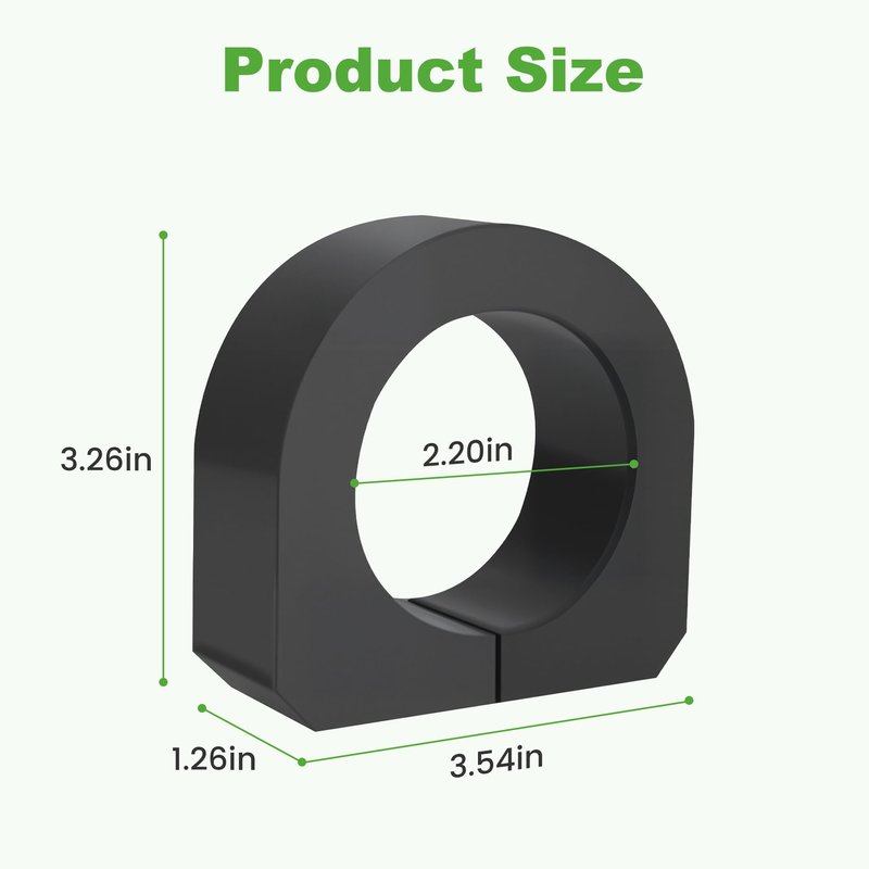 10L0L Golf Cart Rear Axle ISOMOUNT Bushings for EZGO TXT/Medalist 1994-2008 - Direct OEM Replacement #72117G01 - Fits Gas Golf Cart Models (TXT, Medalist, Shuttle, Workhorse)