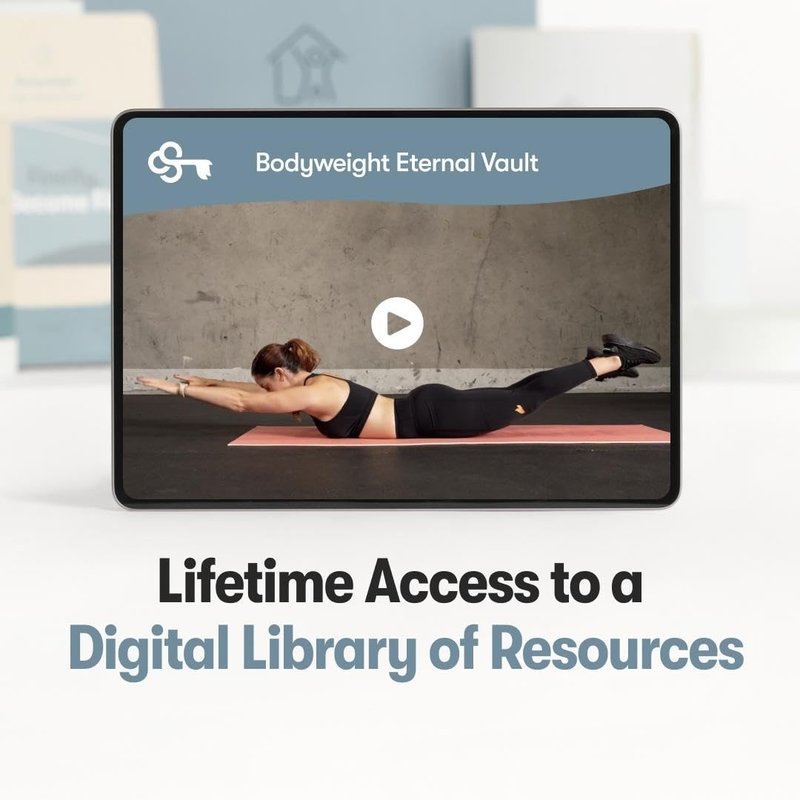 Bodyweight Phoenix Framework: Home Workout Series - Complete Fitness System with Transformation Journal, Elevate Card Deck, Burndown Tracker, Digital Vault Access, and Accountability System -
