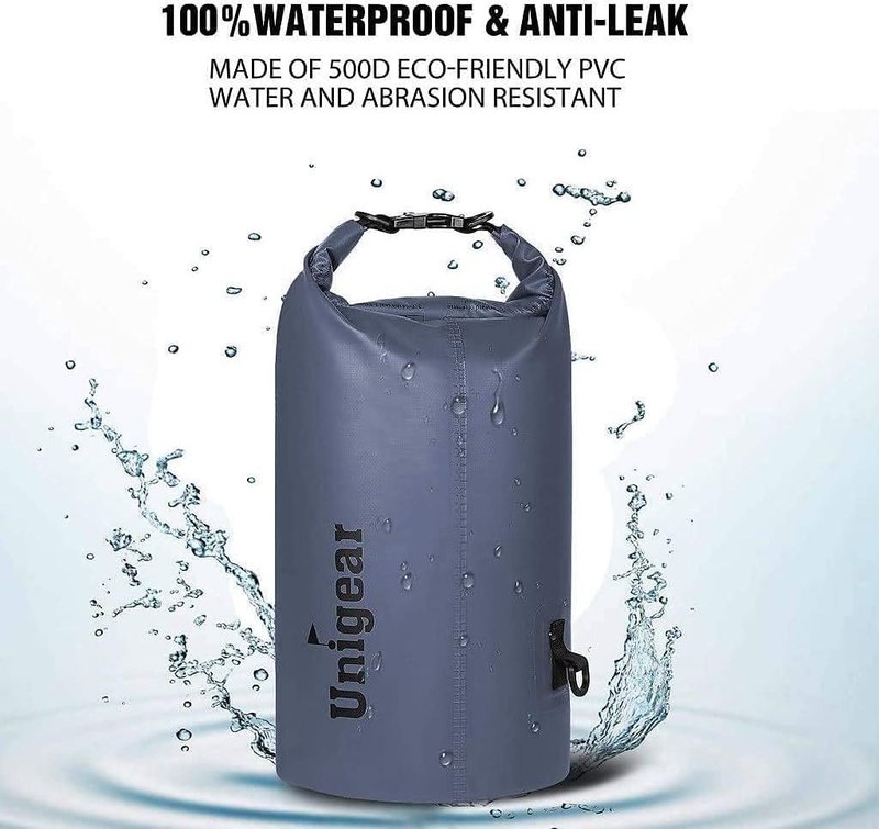 Waterproof Dry Bag - Lightweight Floating Dry Bags for Kayaking, Fishing & Camping | 2L/5L/10L/20L/30L/40L Sizes