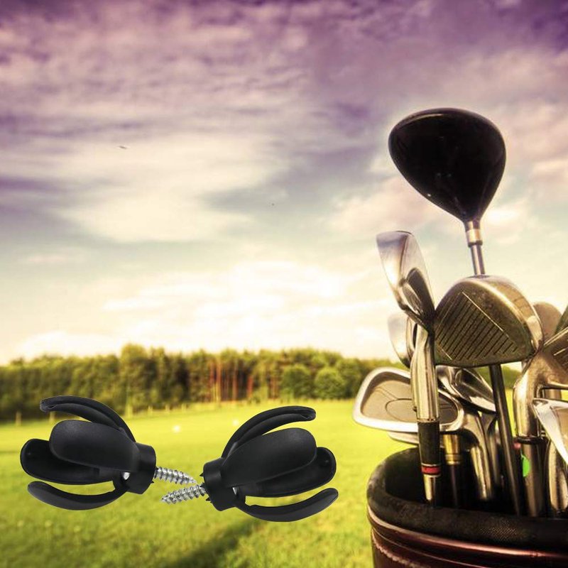 HISTAR 5PCs Golf Ball Pick Up Retriever Claw Sucker Tool Black