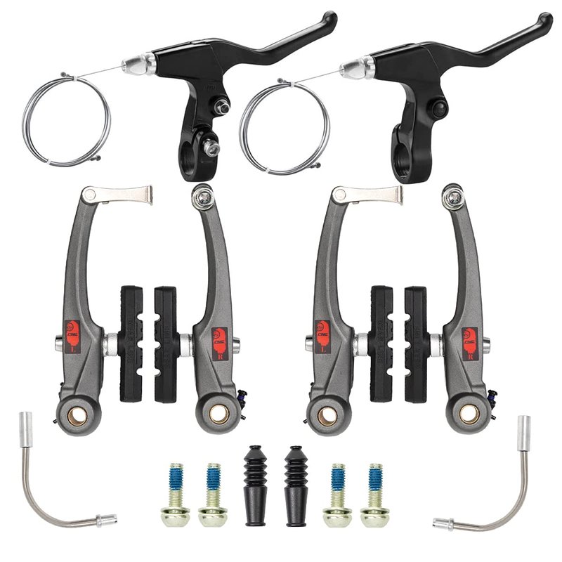 CNC Mountain Bike V Brake Set, Bicycle V Brake for Front/Rear,Linear Pull Bike Rim Brakes for MTB BMX Road Bike Cantilever Brakes.