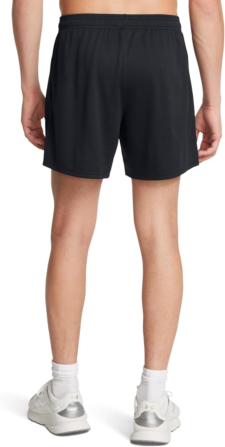 Under Armour Men's Tech 6 Inch Mesh Workout Shorts - Breathable & Lightweight Fitness Wear