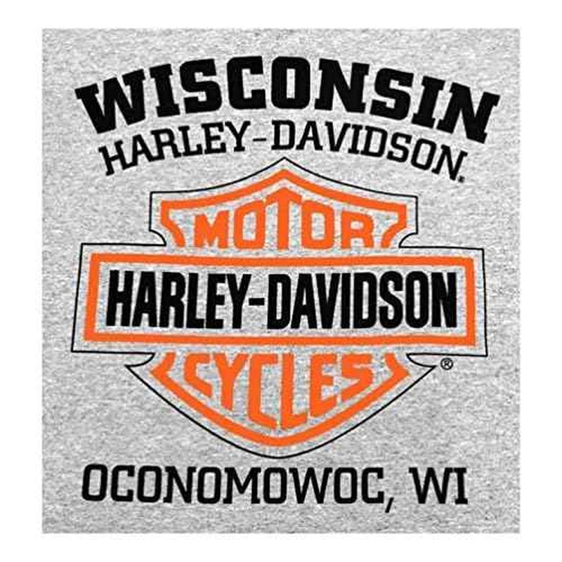 Harley-Davidson Men's Bar & Shield Logo Pullover Hoodie - Black 30297503