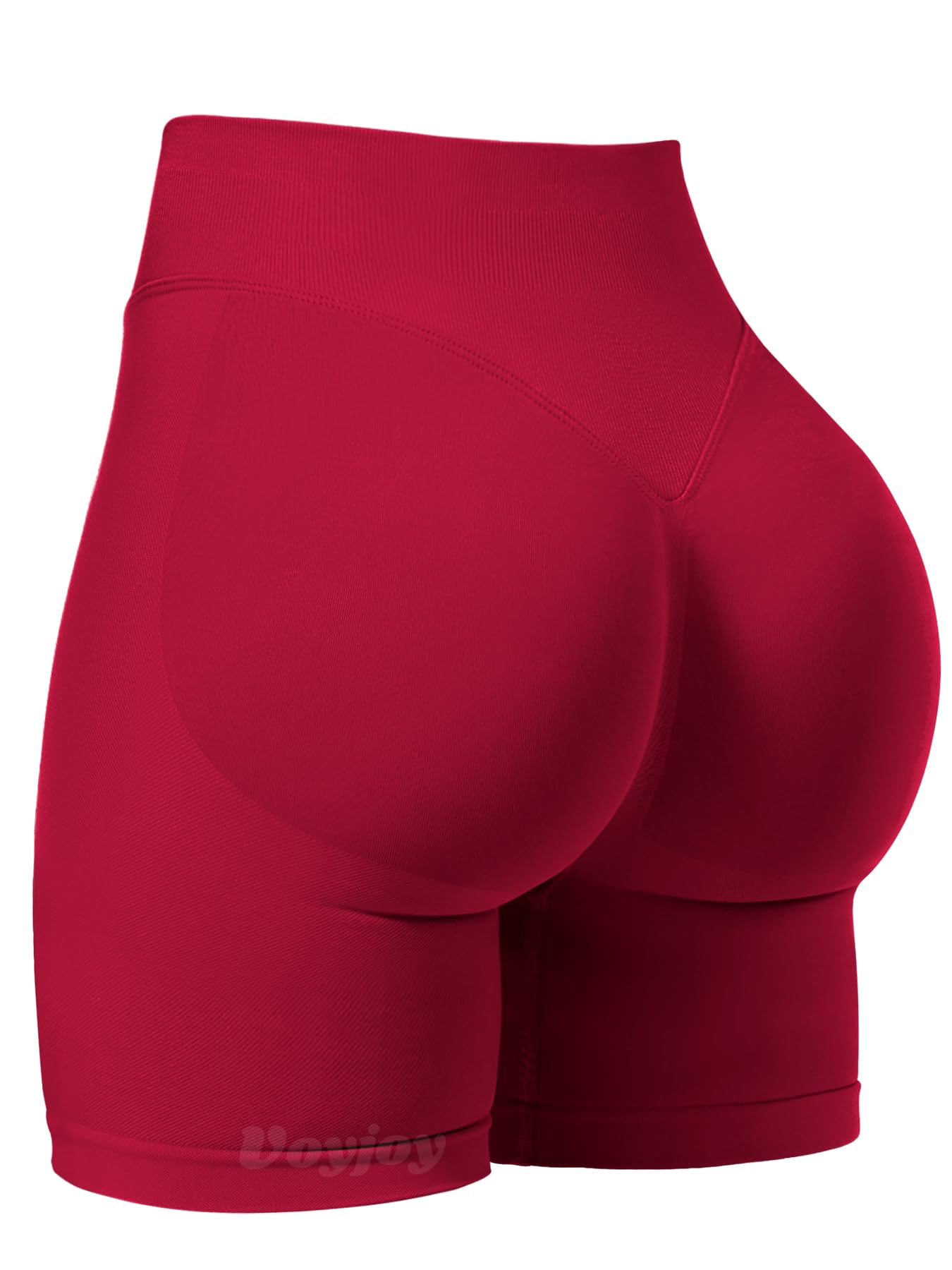 VOYJOY Women Workout Impact Shorts 2.5"/ 3.6"/ 4.5"/ 6" Scrunch Butt Lifting Gym Seamless Booty Biker Shorts
