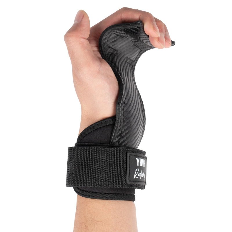 YHWH Redeemed Fingerless Workout Grips for Weightlifting, Pull-Ups & Cross Training – Hand Protection & Grip Support for Men & Women Faith-Based Gym Gear