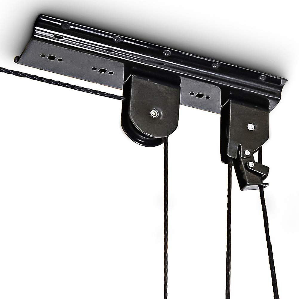Bike Lift Hoist for Garage Ceiling, Heavy Duty Ceiling Mountain Bicycle Hanger Pulley Rack 100 lb Capacity