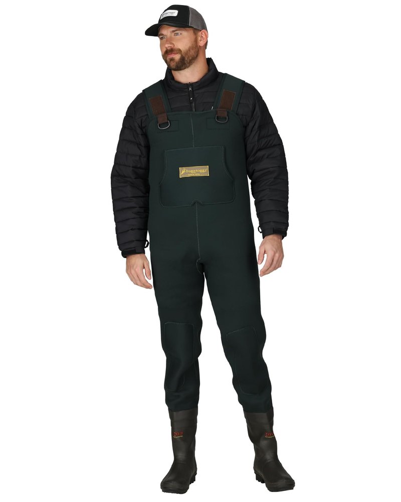 FROGG TOGGS Men's Amphib Neoprene Waterproof Fishing Bootfoot Chest Wader for Fishing, Cleated, 11