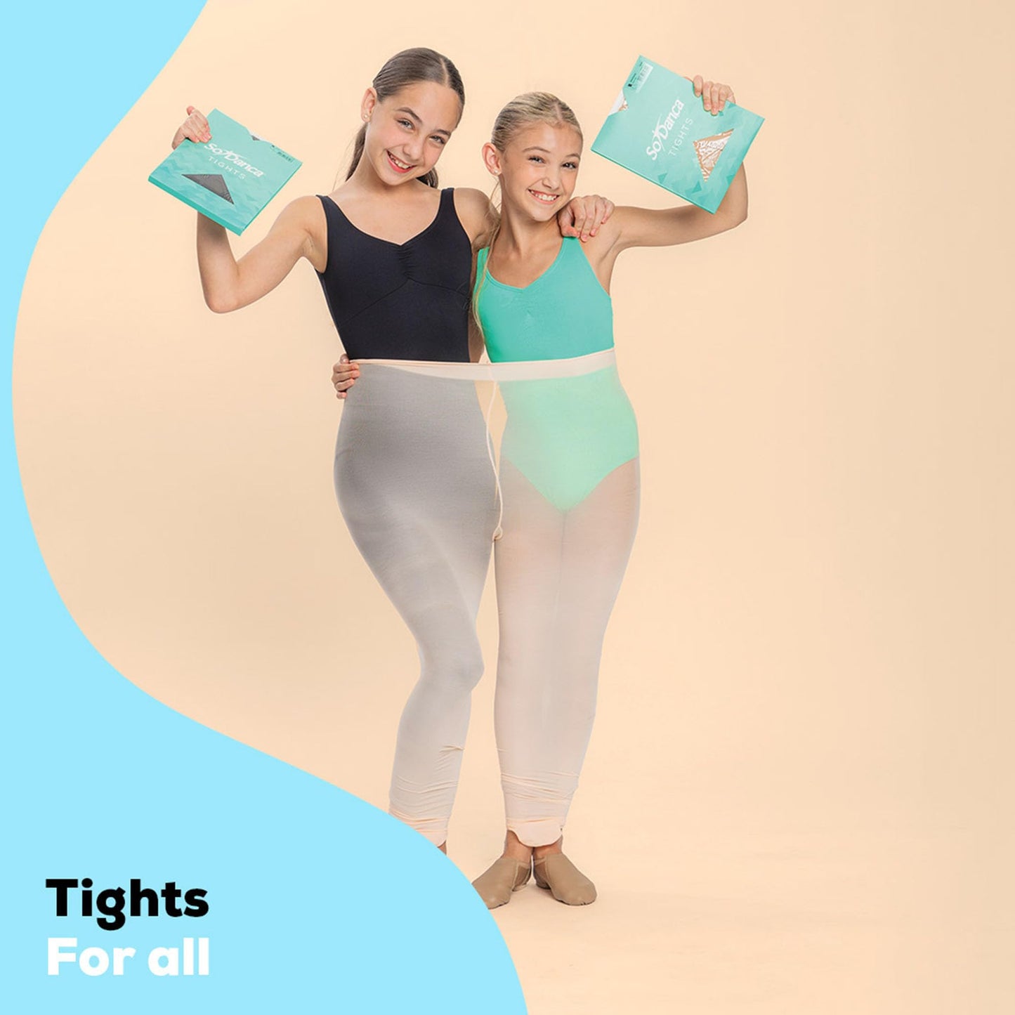 So Danca - Adult Footless Tights,Perfect for Dance, Activewear, and Daily Wear, 85% Nylon / 15% Spandex -TS70 (US, Alpha, Small, Medium, Regular, Regular, Light Suntan)