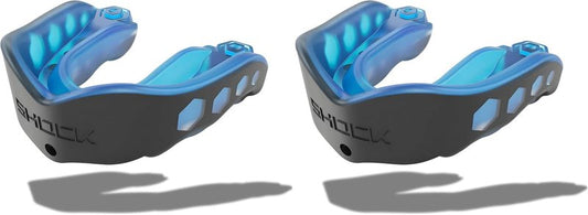 Shock Doctor Mouth Guard - Heavy Duty Sports Protection for Hockey, Lacrosse & More | Custom Fit, Pack of 2