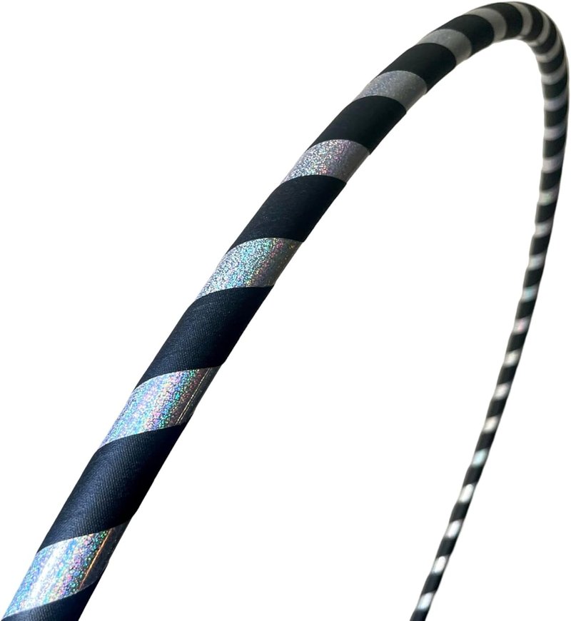 36-Inch Dance Hula Hoop - Lightweight 11 oz | Made in The USA, Black
