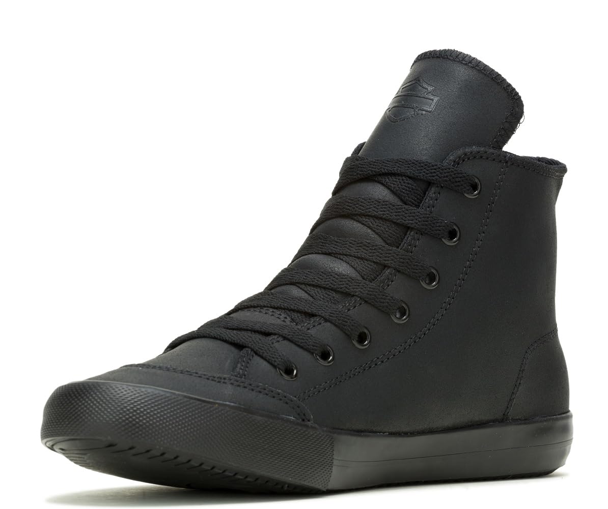 Harley-Davidson Men's Nathan Sneaker, Black, 7