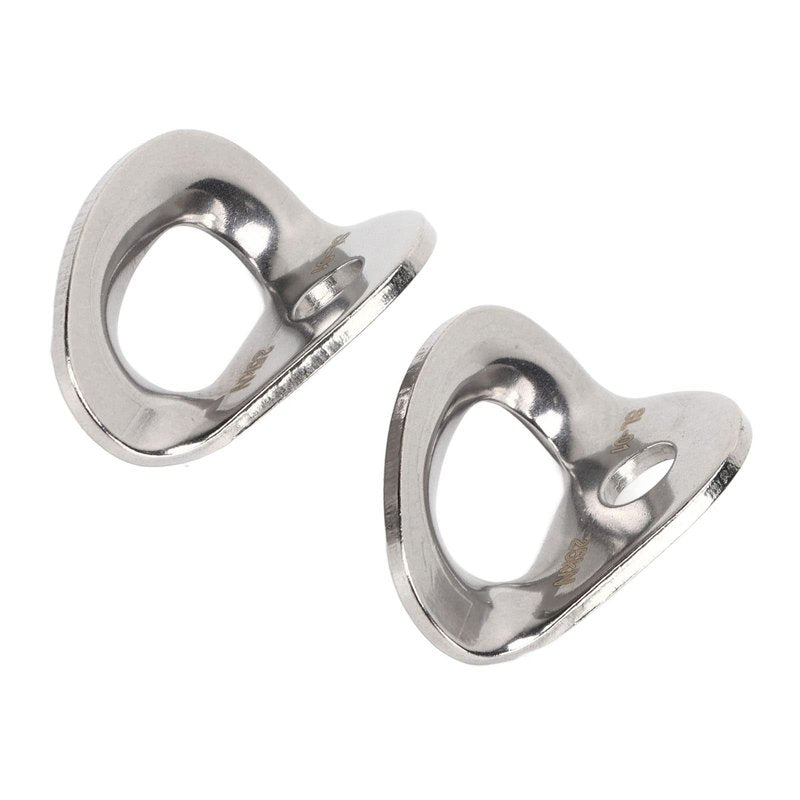 Uxsiya 2PCS Climbing Bolts Hanger 316 Stainless Steel Rock Climbing Hanger Large Bearing Capacity Anchor for Carving Aerial Work