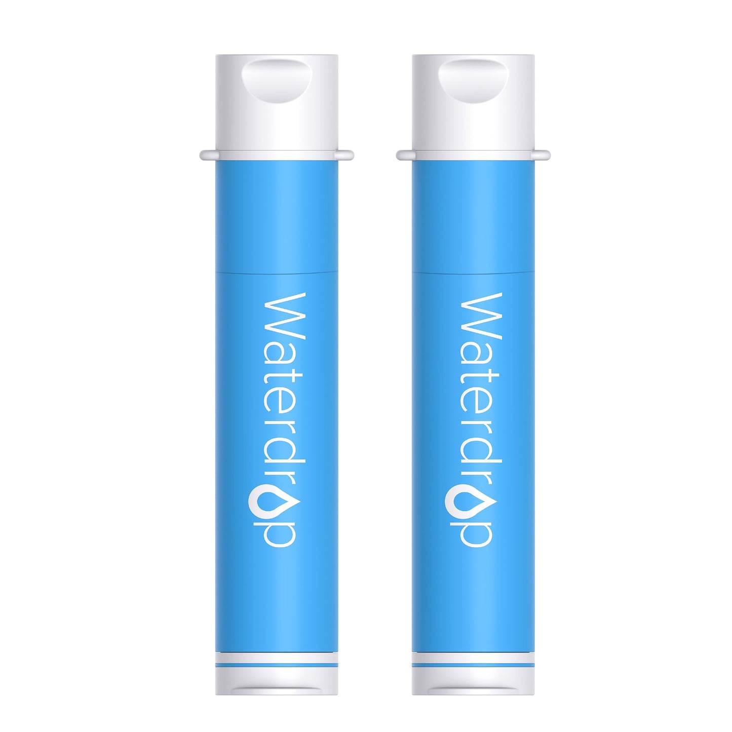 Waterdrop Water Filter Straw, Water Purifier Survival for Camping, Travel, Backpacking and Emergency Preparedness, Water Filtration System Survival, 2 Pack