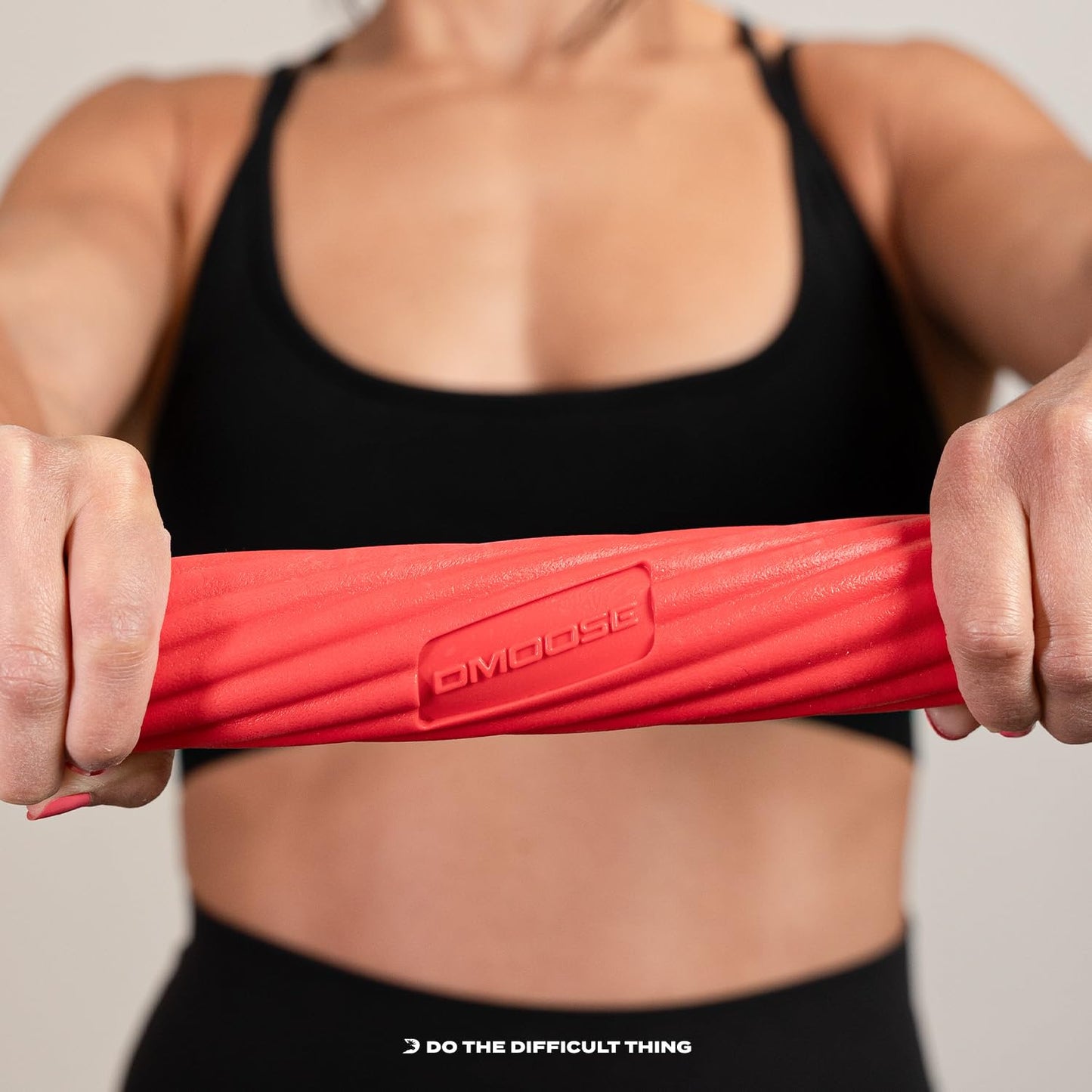 DMOOSE FITNESS Flex Bar (Red-Light)