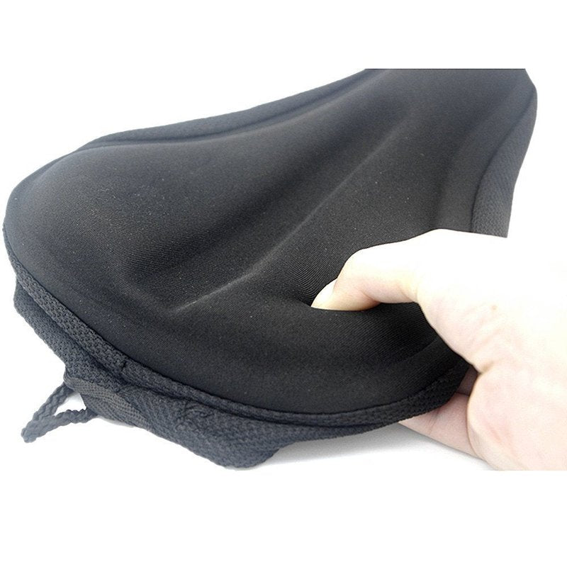 AISHEMI Soft Child Bike Saddle Gel Seat Cushion Pad Breathable Cycling Kids Bicycle Saddle Cover 9"x6" for Most Children Bicycle Tricycle Banlance Bike