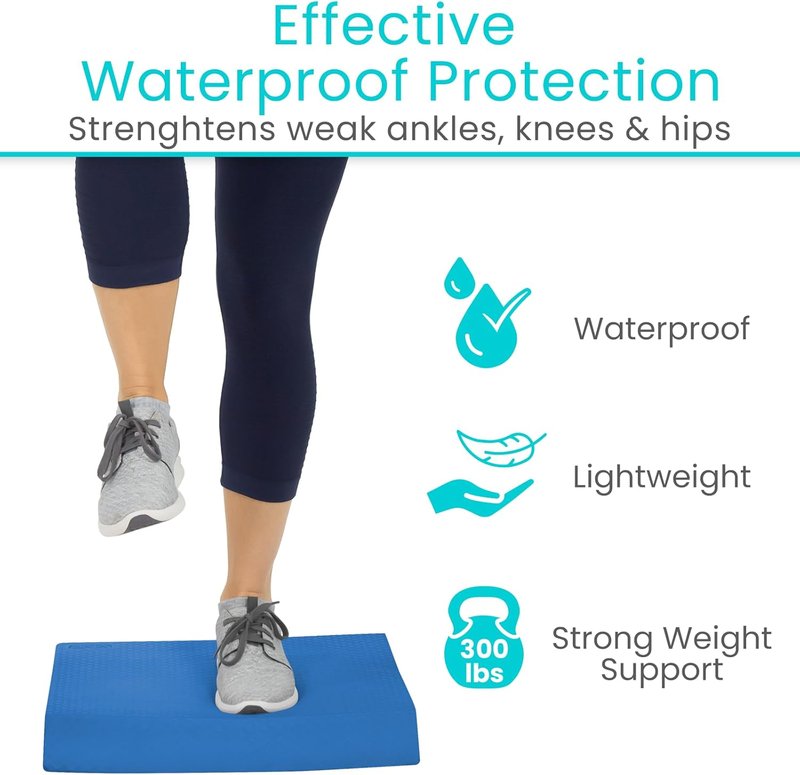 Balance Pad - Large Foam Yoga Mat for Physical Therapy & Stability Training | Ideal for Knee, Ankle Exercises & Rehab