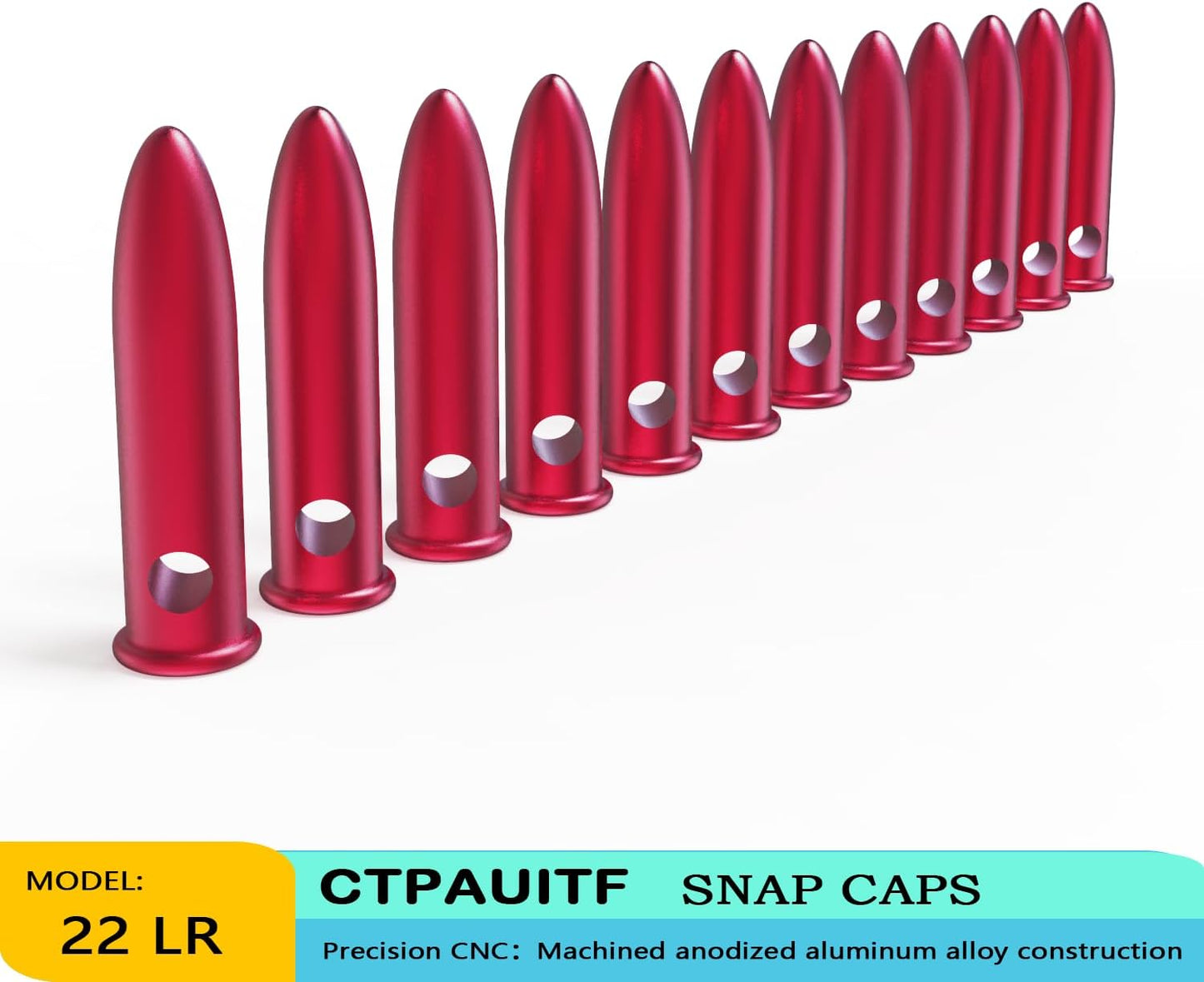 Snap Caps for 22LR | Realistic Dummy Rounds for Safe Training & Practice