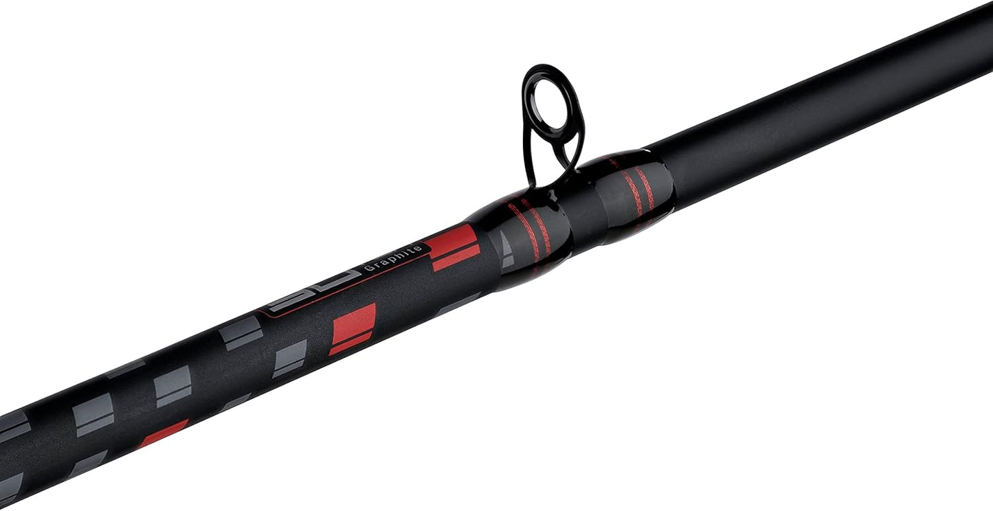 Vendetta Casting Fishing Rod - Lightweight Graphite Design | 6'6'' Medium Heavy