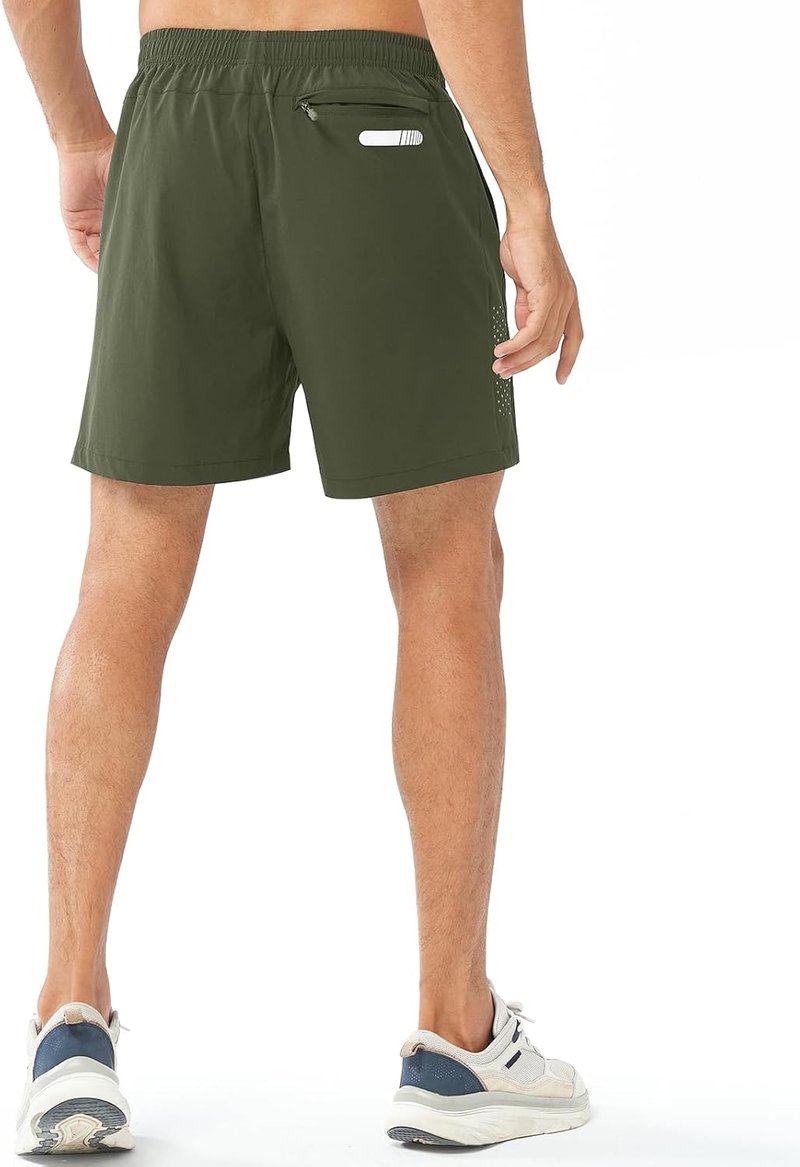 Men's Athletic Running Shorts - Quick Dry Lightweight Gym Workout | 5"/7"/9" Sizes for Basketball & Tennis