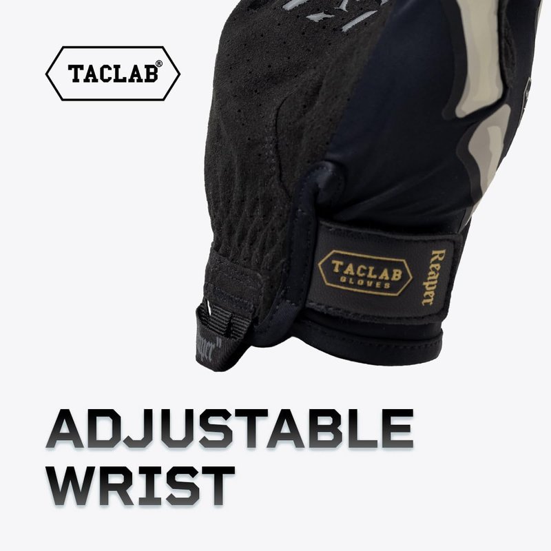 Reaper Skeleton Gloves - Lightweight Tactical Gloves for Airsoft, Paintball, Cycling | Summer Use