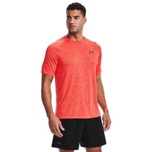 Under Armour Men's Tech 2.0 Short-Sleeve T-Shirt , Venom Red (690)/Black, Large