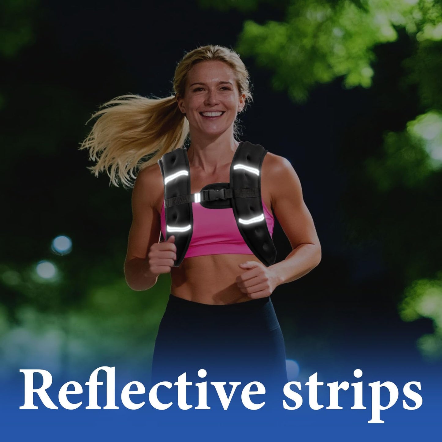 Weighted Vest for Women 8 Lbs Weights Black, Perfect for Running Walking Workout