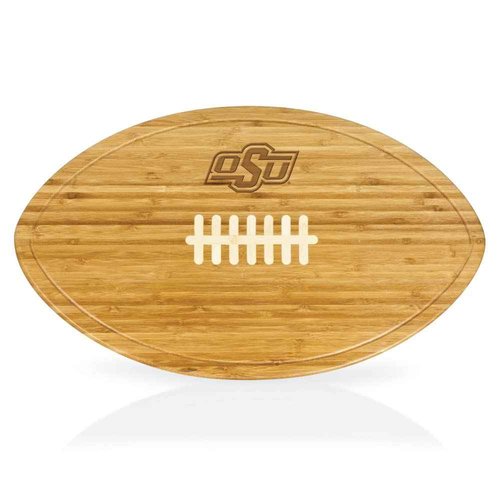 PICNIC TIME NCAA Football Cheese Board - Novelty Charcuterie Board - Serving Platter, Cheese Boards Charcuterie Boards, Wood Cutting Board, (Bamboo)