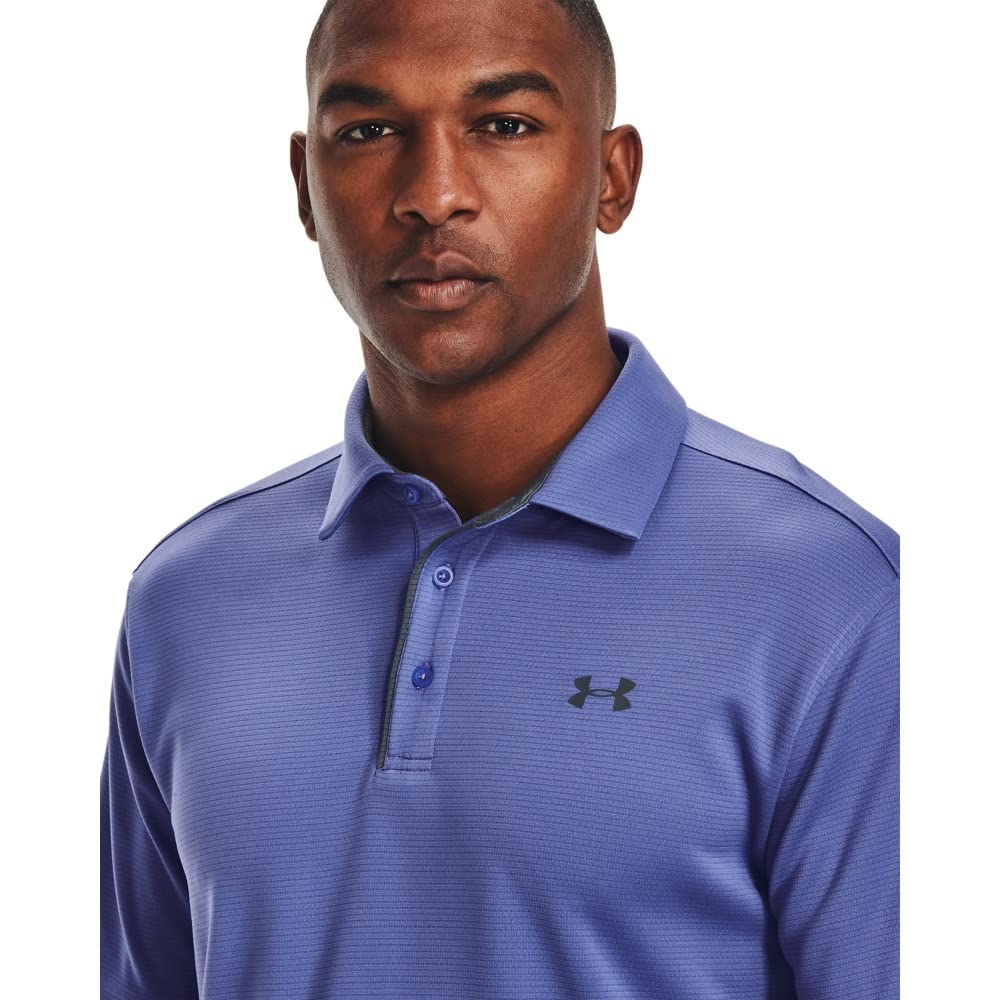 Under Armour Men's Tech Golf Polo, Starlight (561)/Pitch Gray, X-Large