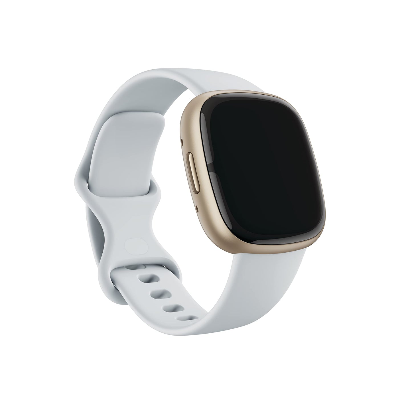 Fitbit Infinity Band, 24mm Attach, Blue Mist,Large *Compatible with Sense 2, Sense, Versa 4 & Versa 3