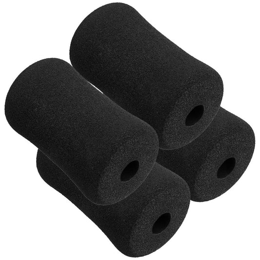 Foam Foot Pads Rollers Set 4pcs Buffer Tube Cover Replacement for Total Trainer and Other Home Gym Exercise Machines Equipments