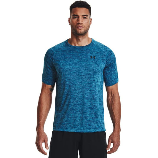 Under Armour Men's Tech 2.0 Short-Sleeve T-Shirt, (421) Capri / / Black, X-Small