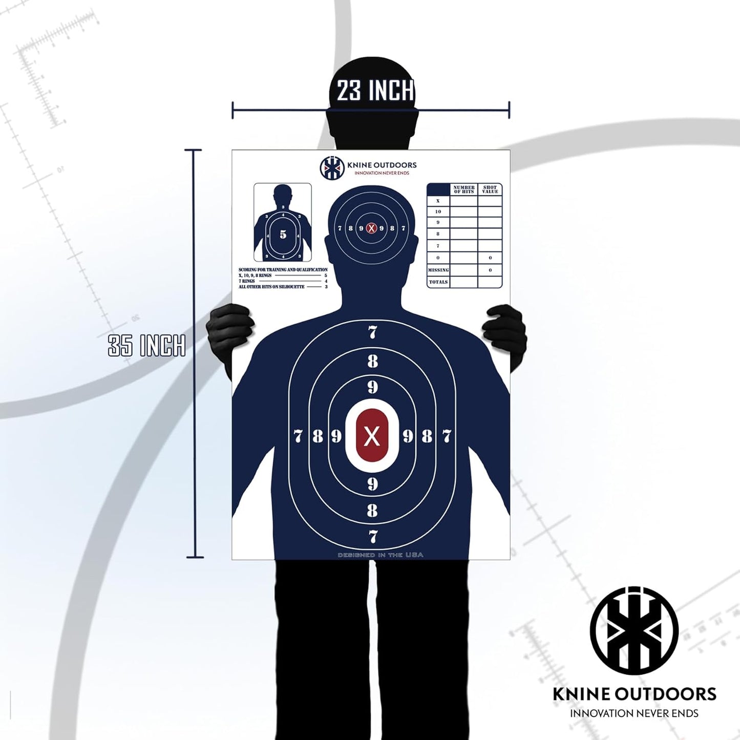 2 Pack Shooting Target Stands - Durable Adjustable Base for 23x35 Inch Paper Targets | Outdoor Use