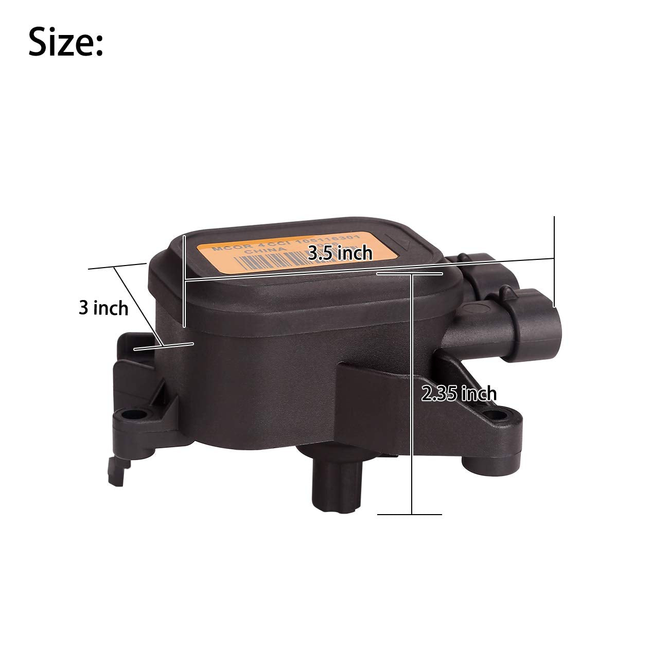 10L0L MCOR 4 Throttle Potentiometer for Club Car DS & Precedent 2012-up Golf Cart, Replaces OEM# 105116301, 103850401(MCOR 3)