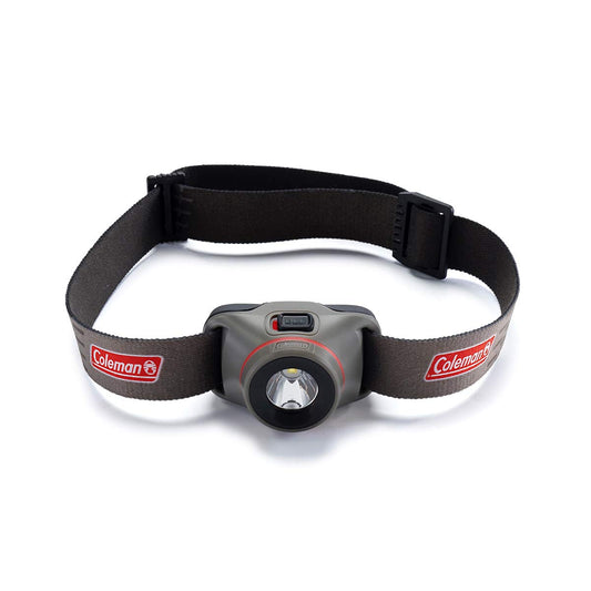 Coleman LED Headlamp with BatteryGuard Technology, Water-Resistant, 4 Light Modes, 25% Extended Battery Life, Suitable for Outdoor Adventures, Emergency Preparedness and Household Usage