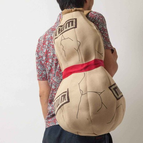 JEWUNO Naruto Gaara's Gourd Special Backpack Bag ~ Official Licensed Gaara Backpack