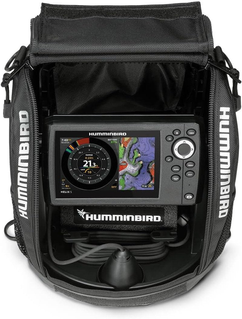 Humminbird ICE H5 Chirp GPS Fish Finder - Advanced Sonar Technology | Compact Design