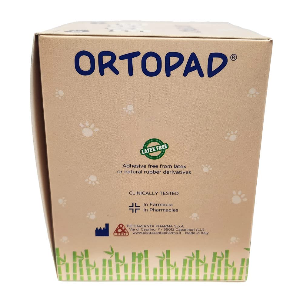 Ortopad® Bamboo Beige Eye Patches, Regular Size, 2 Boxes (100 Patches), Stickers Included