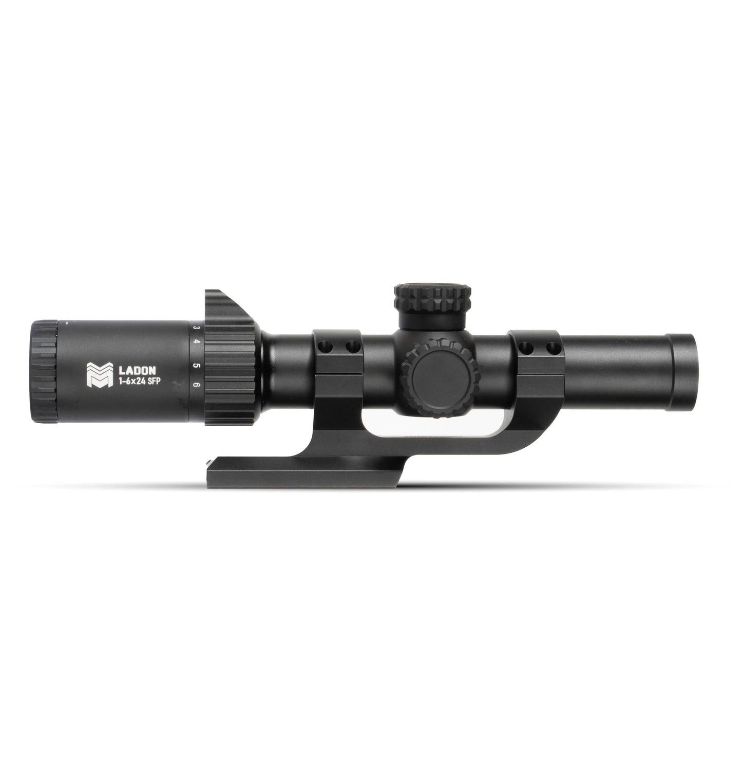 Monstrum Ladon 1-6x SFP LPVO Rifle Scope | Black | BDC-A3 Reticle