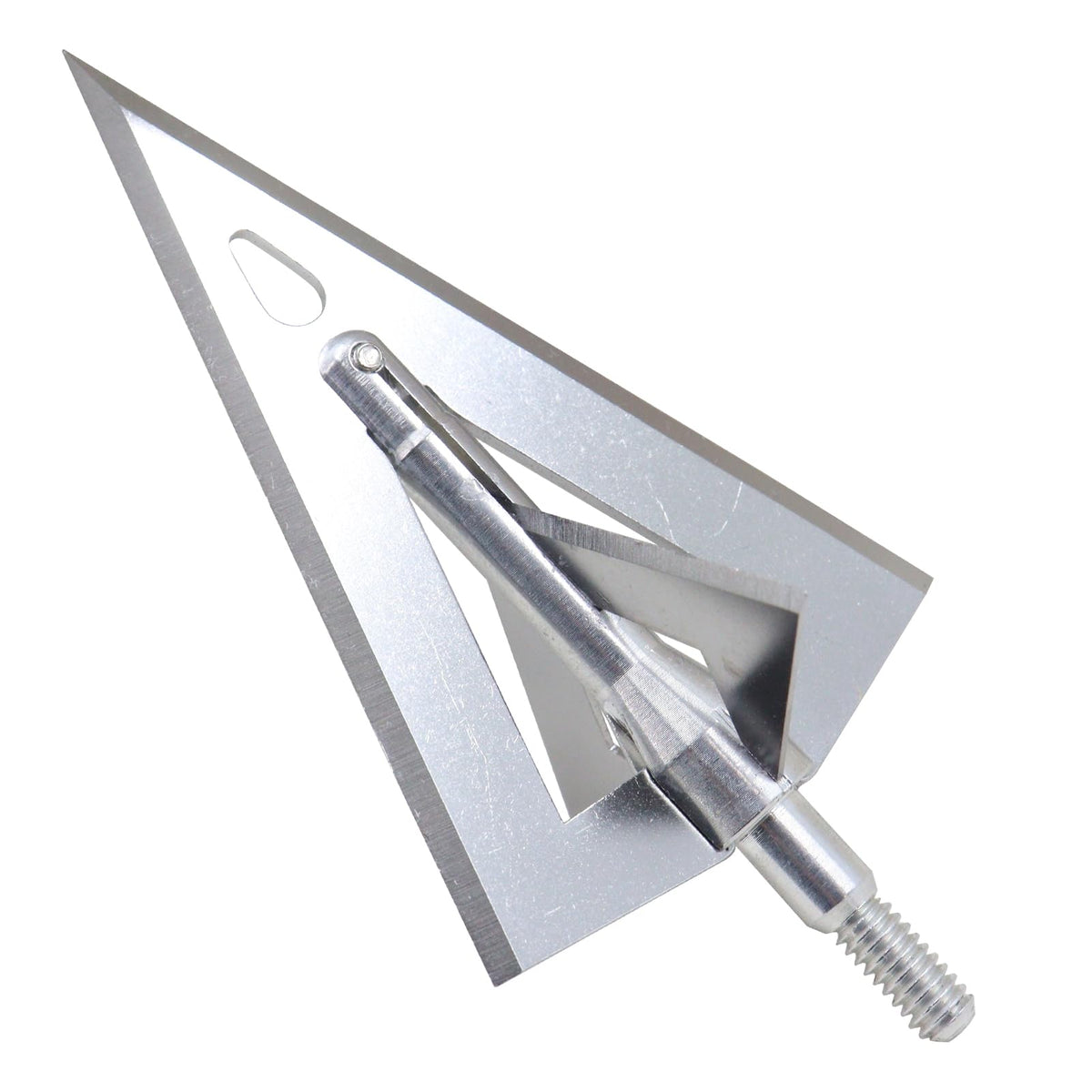 RUOERSISI 12 Pack 180 Grain 1.57 Inch Cutting Diameter Fixed Blade Hunting Broadheadas Traditional Archery Arrow Tips Stainless Steel Arrowhead for Crossbow, Recurve Bow and Long Bow